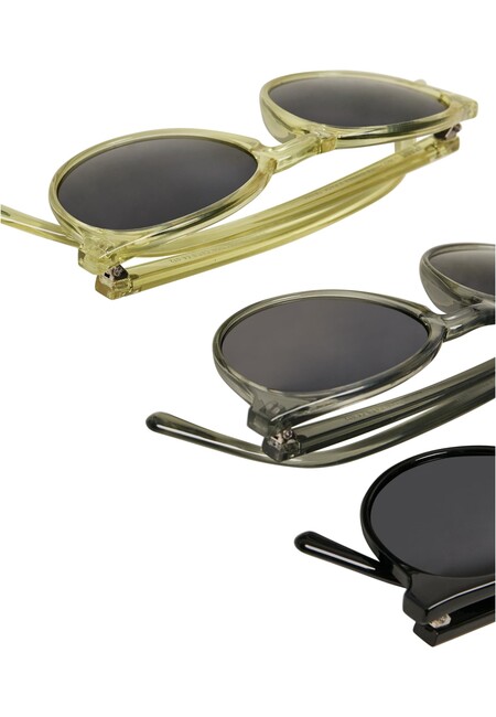 Hop black/lightgrey/yellow Cypress Classics Urban Sunglasses 3-Pack Hip Store Gangstagroup.com - Online - Fashion
