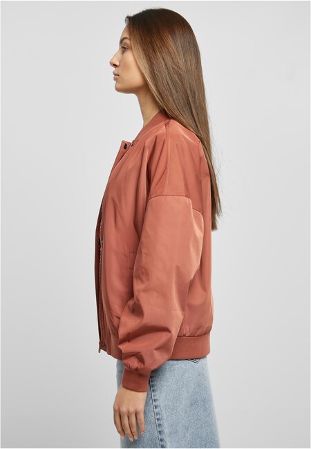 Light - Hip Hop Bomber Urban Store Oversized Jacket Recycled Online Fashion - terracotta Ladies Classics Gangstagroup.com