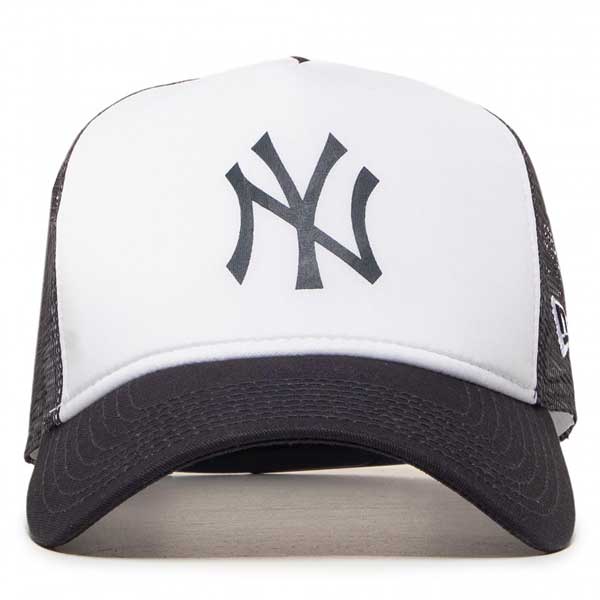 NEW ERA 940 Af trucker MLB team colour block NY cap Black White -  Gangstagroup.com - Online Hip Hop Fashion Store