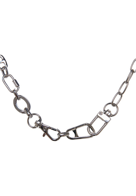 - Various Store Gangstagroup.com Fastener Urban Fashion silver Classics Online Hop - Hip Necklace