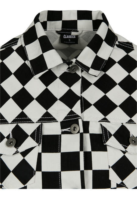 Urban Classics Ladies Short Check Online Twill - Jacket Hip Store chess Gangstagroup.com - Hop Fashion