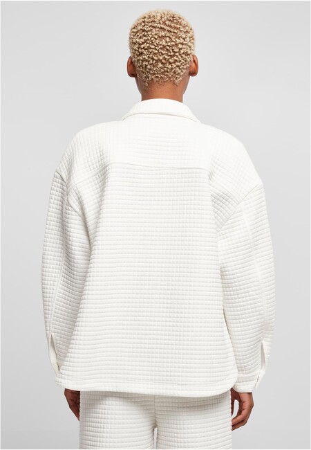 Urban Classics Ladies Quilted Sweat Store Overshirt Gangstagroup.com Online white Fashion Hop Hip - 