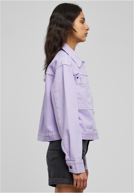 Hop Ladies Fashion - Boxy Online Short Jacket Worker Gangstagroup.com Hip - lilac Store Classics Urban