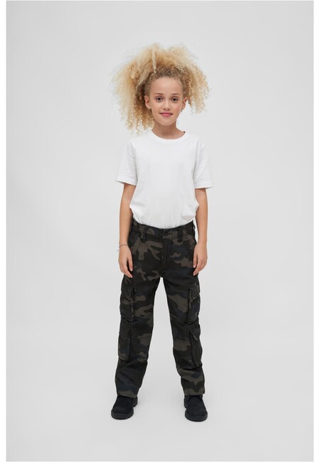 Brandit Kids Pure Trouser darkcamo - Gangstagroup.com - Online Hip Hop  Fashion Store