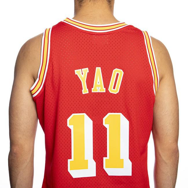 Yao Ming Mitchell and Ness Jersey Size: L for Sale in Houston, TX - OfferUp