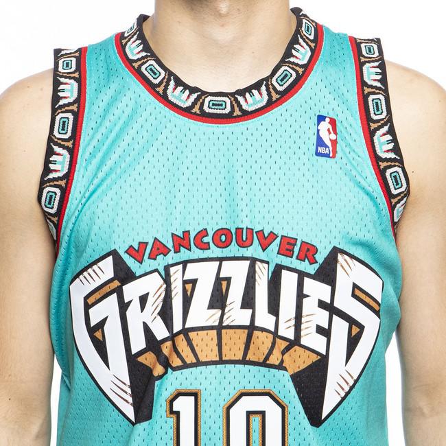  Mitchell & Ness Vancouver Grizzlies Mike Bibby 10 Teal