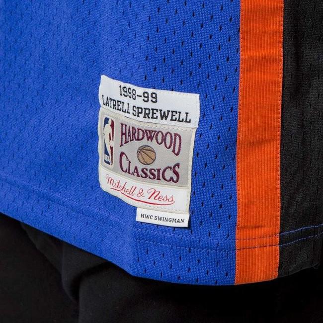 Latrell Sprewell New York Knicks Mitchell & Ness 1998/99 Hardwood