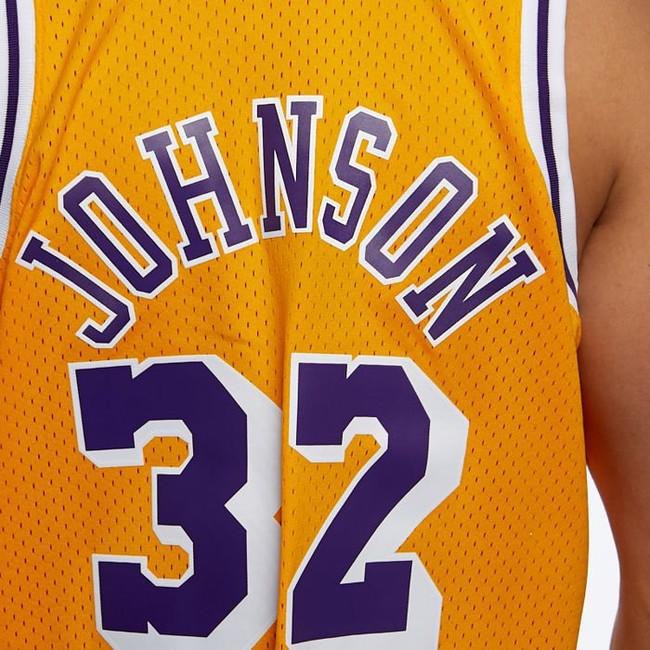 Mitchell & Ness Los Angeles Lakers #32 Magic Johnson yellow