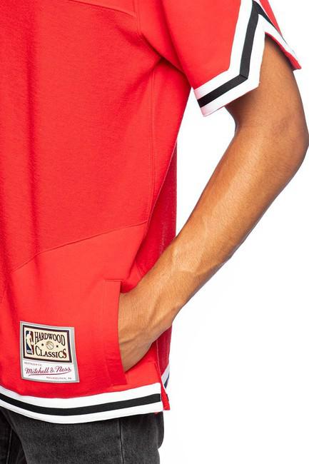 NBA Chicago Bulls Hardwood Classic Mitchell & Ness Mens Red Shooting Shirt  T-shirt