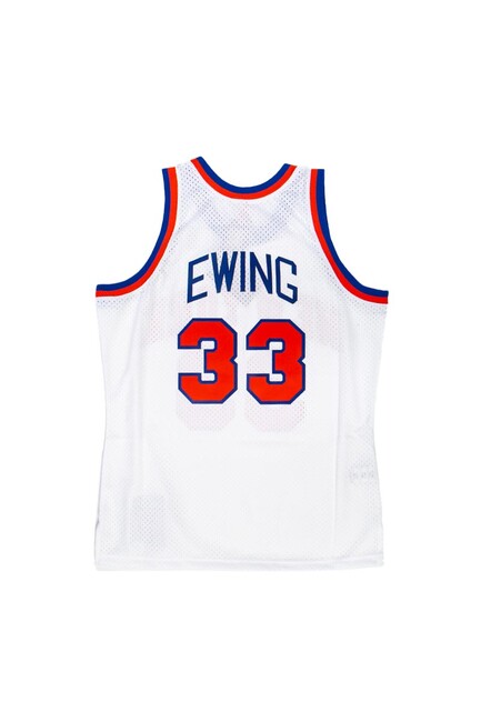 Mitchell & Ness NBA Swingman Road Jersey Knicks 91 Patrick Ewing Royal MD