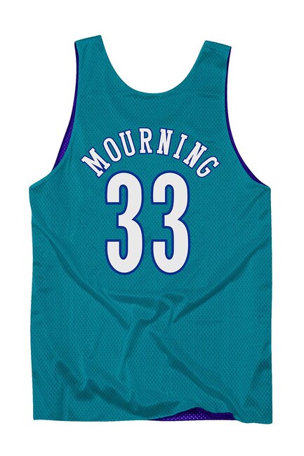 Mitchell & Ness tank top Charlotte Hornets #33 Alonzo Mourning