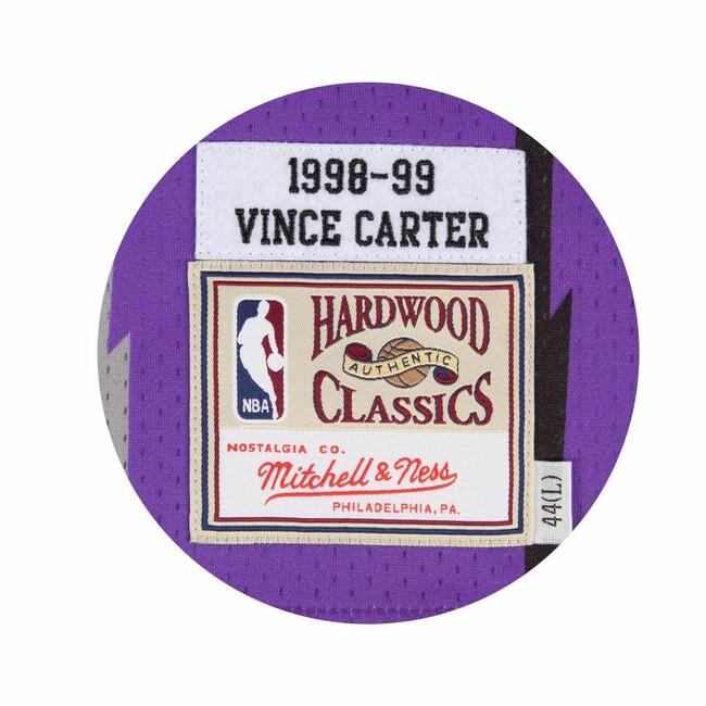 Jersey Mitchell & Ness Toronto Raptors #15 Vince Carter Authentic Jersey  purple