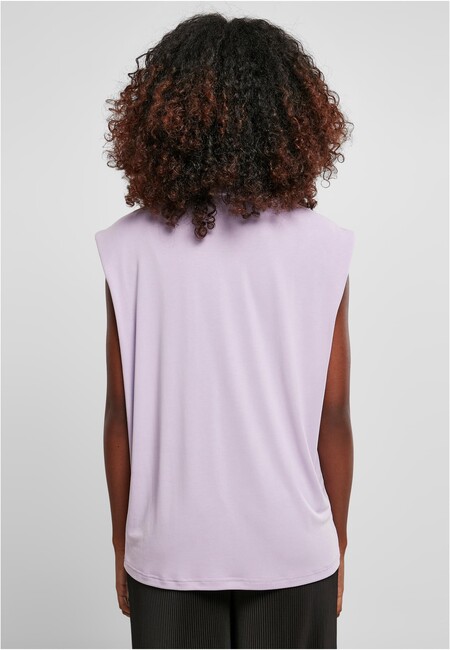 Urban Classics Ladies Modal Padded Shoulder Tank lilac - Gangstagroup.com -  Online Hip Hop Fashion Store