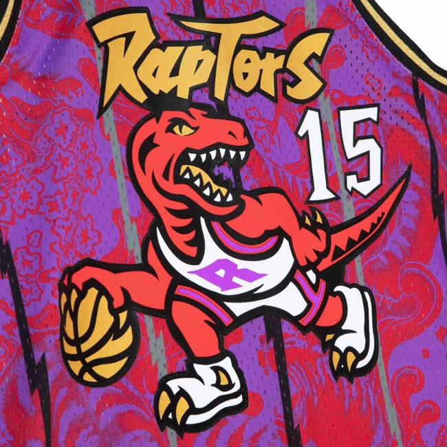 Men's Toronto Raptors Vince Carter Mitchell & Ness Purple