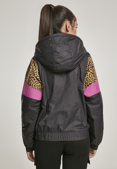 Store - Classics black/snowleo/lightasphalt Pull Over Hop AOP Online Mixed Jacket Urban Fashion Ladies - Hip Gangstagroup.com