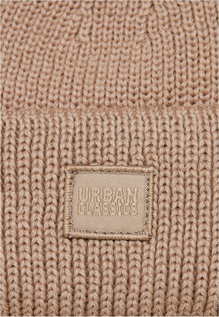 Urban Classics Knitted Wool Beanie unionbeige - Gangstagroup.com - Online  Hip Hop Fashion Store