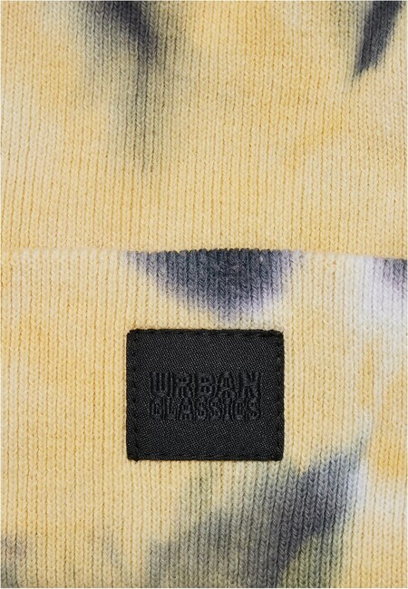 Urban Classics Tie Dye Beanie Kids yellow/black - Gangstagroup.com - Online  Hip Hop Fashion Store | Beanies