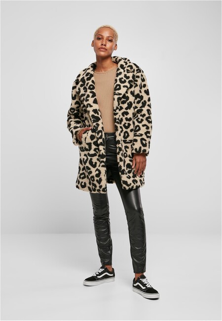 Ladies Hop Hip Gangstagroup.com Oversized AOP Online Sherpa Classics Urban Store Coat Fashion - - sandleo