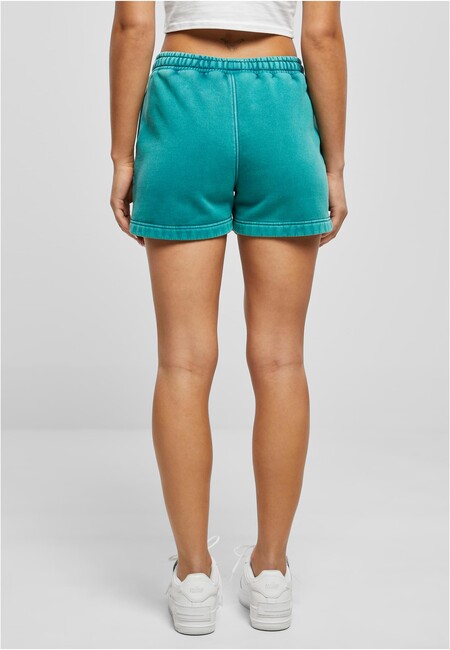Urban Classics Ladies Stone Washed Shorts watergreen - Gangstagroup.com -  Online Hip Hop Fashion Store