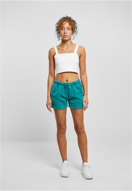 Classics - watergreen Gangstagroup.com - Ladies Urban Shorts Store Fashion Hip Hop Washed Online Stone