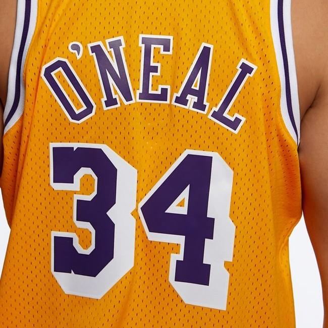 Los Angeles Lakers O'Neil #34 Men's Mitchel Ness