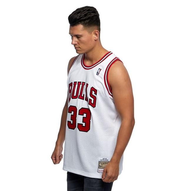 Marque  Mitchell & NessMitchell & Ness Chicago Bulls Jersey NBA Washed Out Swingman Jersey Scottie Pippen 33 