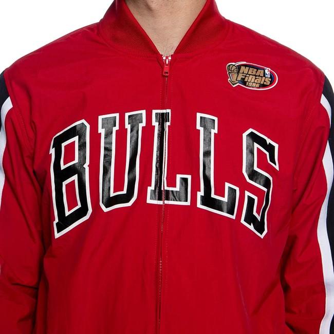 mitchell and ness chicago bulls warm up jacket