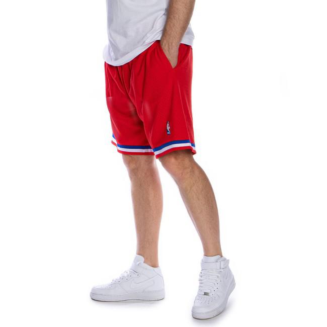 Philadelphia 76ers Mens Shorts, 76ers Basketball Shorts, Swingman Shorts