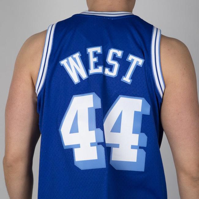 Mitchell & Ness, Shirts, Jerry West Authentic Jersey