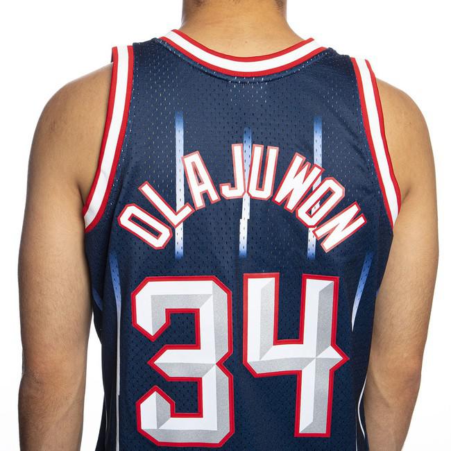 Mitchell & Ness NBA Authentic Jersey 'Team UAS - Hakeem Olajuwon 1996' AJY4SB19060-USANAVY96HOL