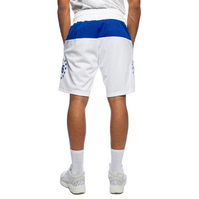 Mitchell & Ness shorts Philadelphia 76ers white Swingman Shorts