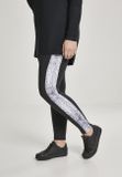 Urban Classics Ladies Side Striped Pattern Leggings blk/snake