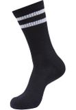 Urban Classics Double Stripe Socks 5-Pack black/white