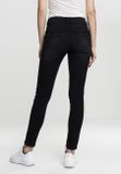 Urban Classics Ladies Skinny Denim Pants black washed