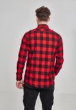 Urban Classics Checked Flanell Shirt blk/red
