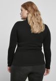 Urban Classics Ladies Basic Turtleneck Sweater black