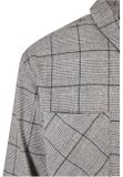 Urban Classics Long Oversized Checked Greyish Shirt grey/black
