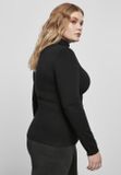 Urban Classics Ladies Basic Turtleneck Sweater black