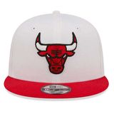New Era 9Fifty Team Crown Chicago Bulls Snapback cap White