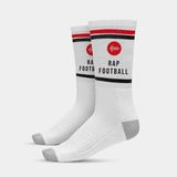 Rap &amp; Football Socks White