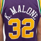 Mitchell &amp; Ness Utah Jazz #32 Karl Malone purple Swingman Jersey 