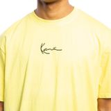 Karl Kani T-shirt Small Signature Washed Tee yellow