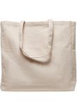 Mr. Tee Wonderful Oversize Canvas Tote Bag offwhite
