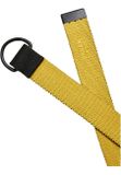 Urban Classics Easy D-Ring Belt Kids 2-Pack black/royal+black/yellow