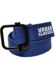 Urban Classics Industrial Canvas Belt Kids 2-Pack black/blue