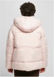 Urban Classics Ladies Waisted Puffer Jacket pink