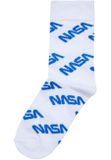 Mr. Tee NASA Allover Socks Kids 3-Pack brightblue/grey/white