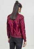 Urban Classics Ladies Basic Bomber Jacket burgundy