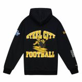 Mitchell &amp; Ness sweatshirt Pittsburgh Steelers Team Origins Fleece Hoody black
