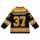 Mitchell &amp; Ness Boston Bruins #37 Patrice Bergeron NHL Stanley Cup Jersey black/yellow